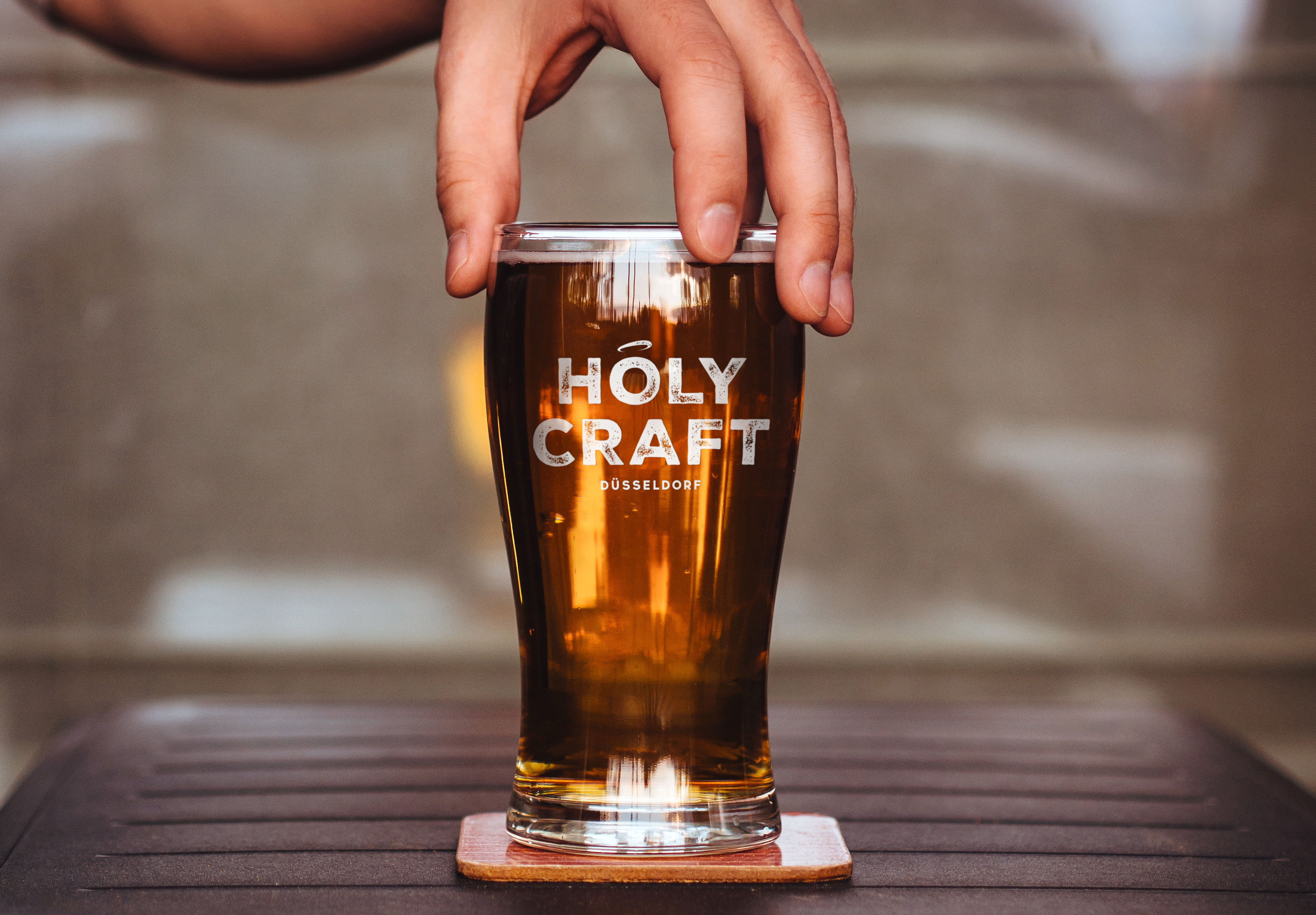 Holy Craft beer glass